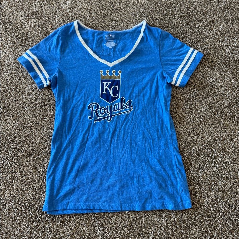 Majestic Blue KC Royals Kids Shirt